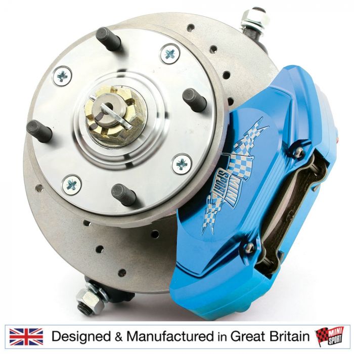 Mini 7.5'' Disc Brake Assemblies & Alloy 4 Pot Calipers