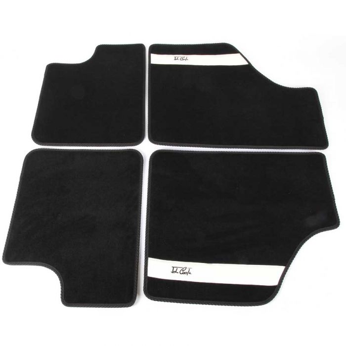 MCPIS.CM-SS Cooper Signature Stripe Black Mini Carpet Mat