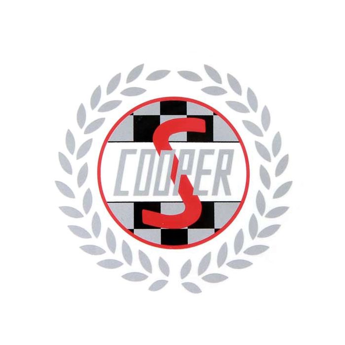 MCPXS.RQD-S Cooper S Rear Quarter Decals - Silver