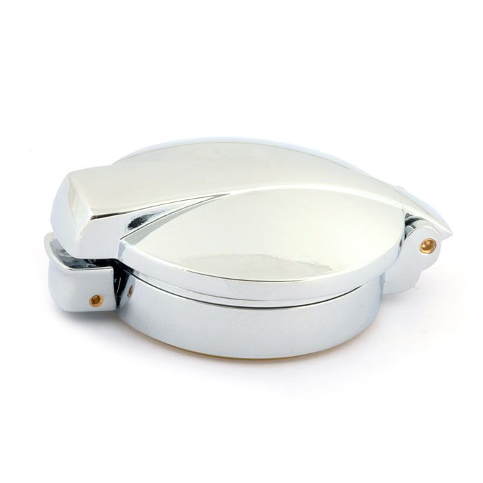 MONMPF2 Mini Monza style chrome petrol cap complete with filler neck adaptor