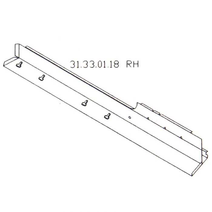 MCR31.33.01.18 RH Sill Inner & Outer Complete - Mini Mk1-3 Van & Pick-up