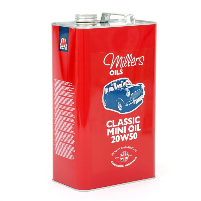 Millers Classic Mini Mineral Engine Oil - 20w 50 - 5 litres 