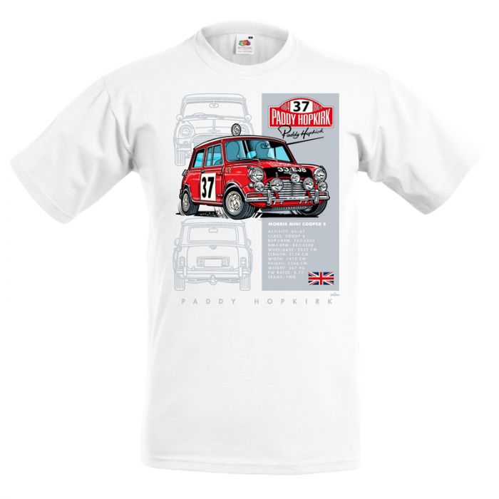 Paddy Hopkirk 33 EJB T Shirt - White