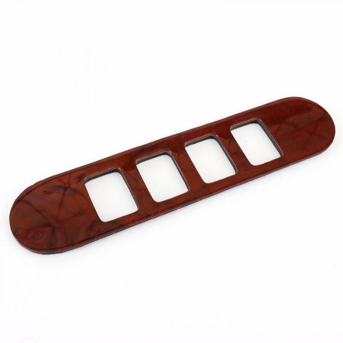 Dashboard burr 4 hole switch panel for Classic Mini