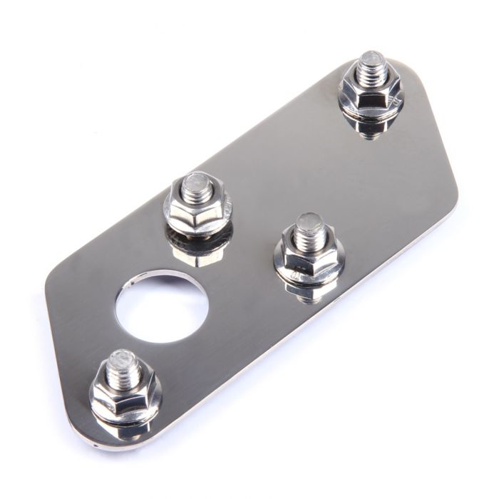 One hole bulkhead blanking plate for Classic Mini 