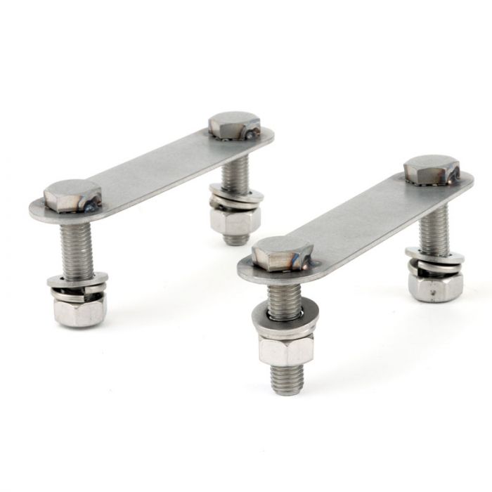 Front Subframe Rear Floor Mounting Brackets for Poly Mounts