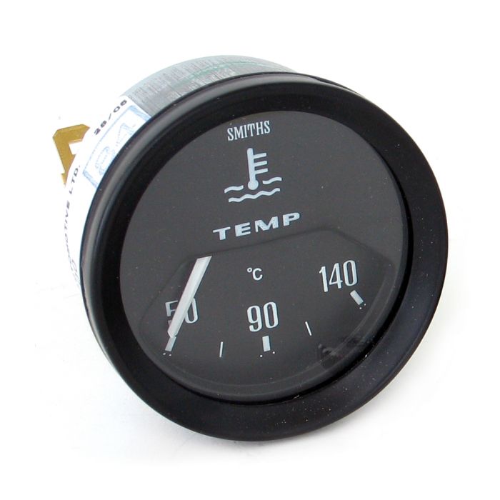 BT2240-00B Smiths Water Temperature Gauge black face & black bezel