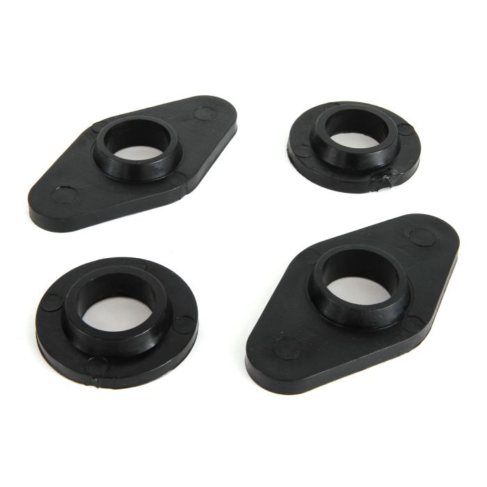SPDSP668BLK Mini front subframe poly top washer & bush kit black 