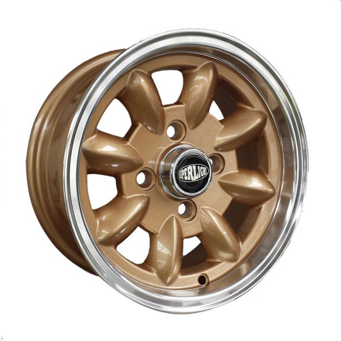 5.5 x 12 Superlight Wheel - Gold/Polished Rim