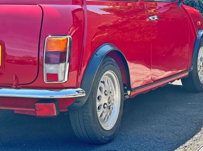 Classic Mini, after a repair at Mini Sport Ltd