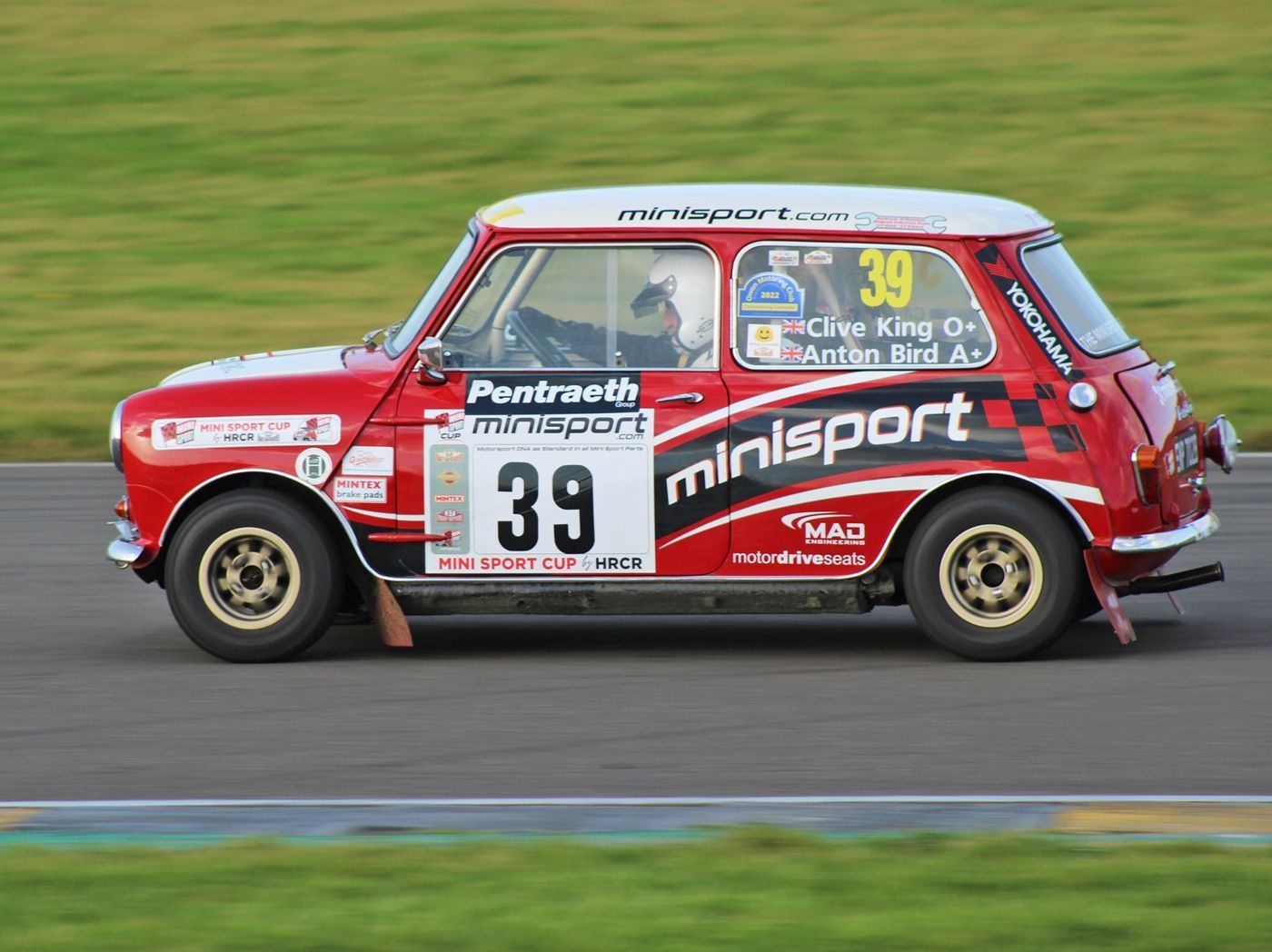 Classic Mini Rally Car