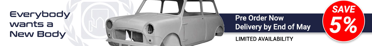 Mini Body Shells - Preorder Now for 5% off.