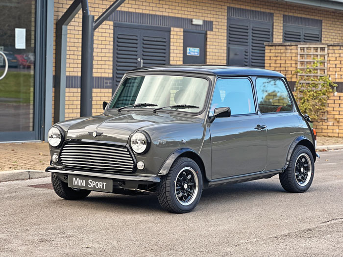 Fully completed Mini Spectre displaying its flawless paintwork and custom detailing.
